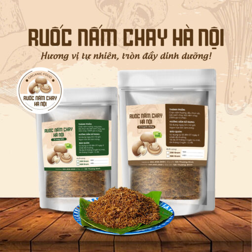 Combo 2 vị ruốc nấm loại 250g