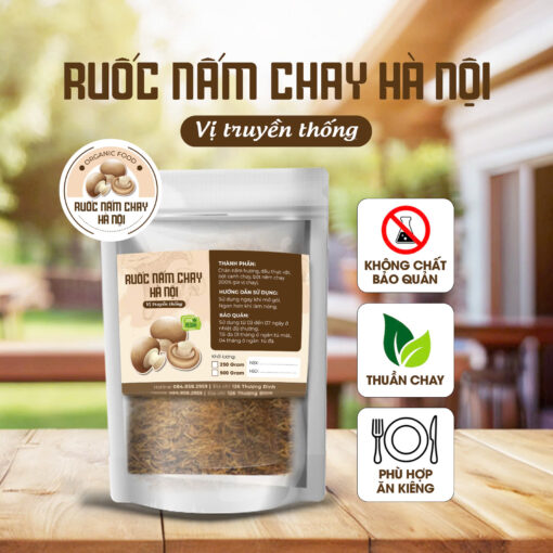 ruốc nấm hương vị truyền thống 250g